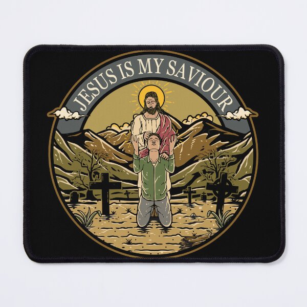 Item preview, Jesus Is My Saviour - Male Edition designed and sold by ChristlikeMerch.