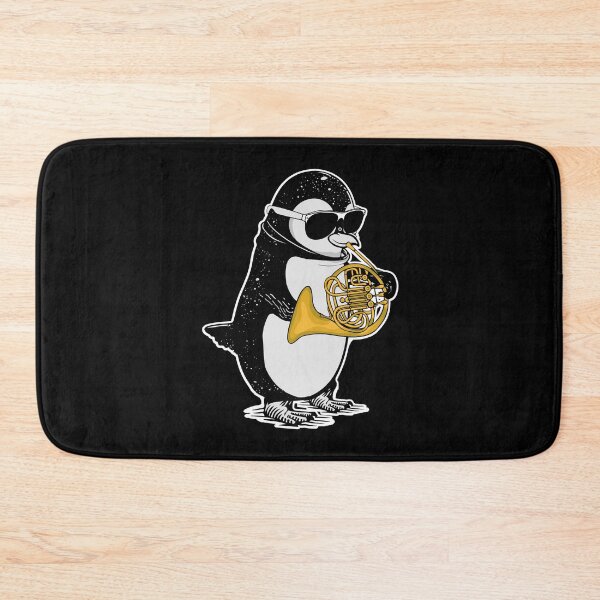 Item preview, French Horn Player Penguin Gift Kids Music French Horn designed and sold by DSWShirts.