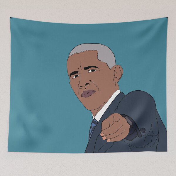 Aperçu de l'œuvre Obama créée et vendue par Things-you-need.