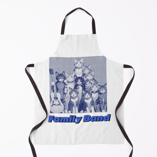 Item preview, Family band,band cat,orchestra cat designed and sold by Lychee Design.