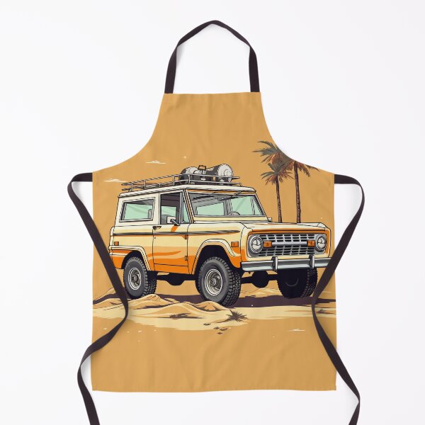 Item preview, Classic Bronco on a Beach - Vintage Illustration designed and sold by ChelaDesigns.