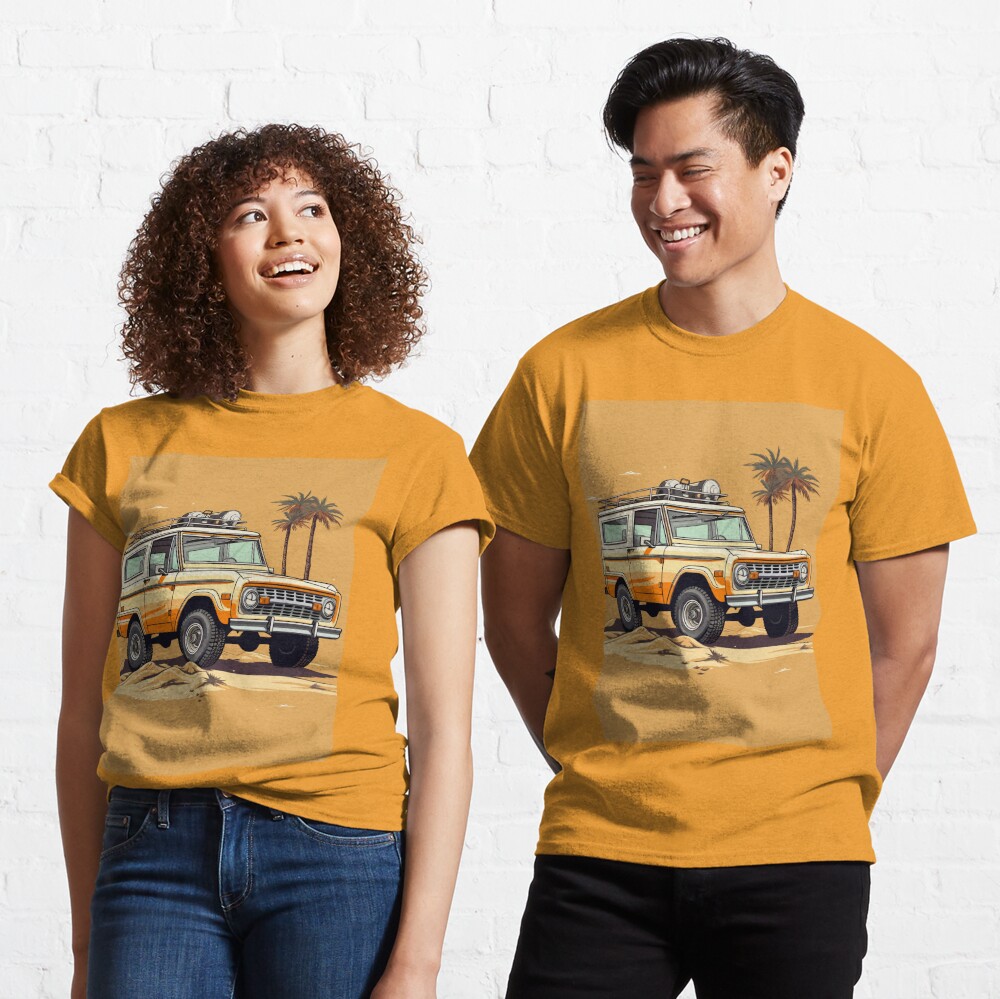 Ford Bronco Beach Vintage Tee