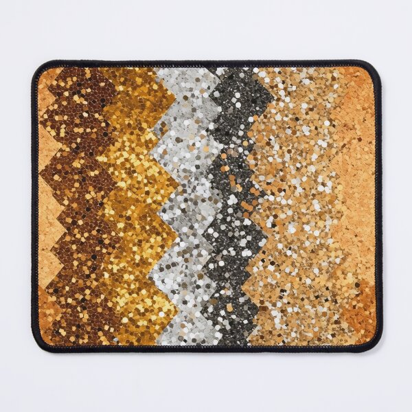 Item preview, Gold-Silver-Bronze glitterlike pattern designed and sold by candlewithhare.