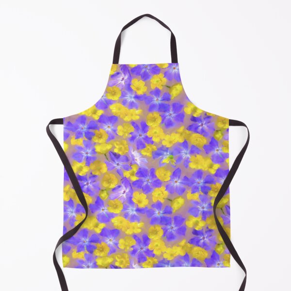 Item preview, Buttercups Vinca Minor Watercolor Pattern Design designed and sold by Tina Veenstra.