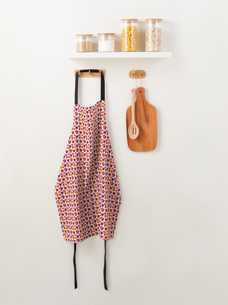 Apron, Flower Pattern "Shawn" designed and sold by Patterns For Products