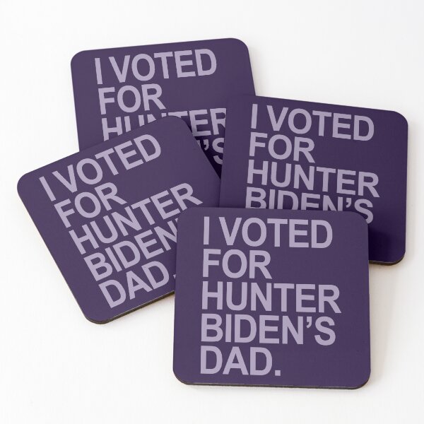 Item preview, I Voted for Hunter Biden's Dad (lavender) designed and sold by Thelittlelord.