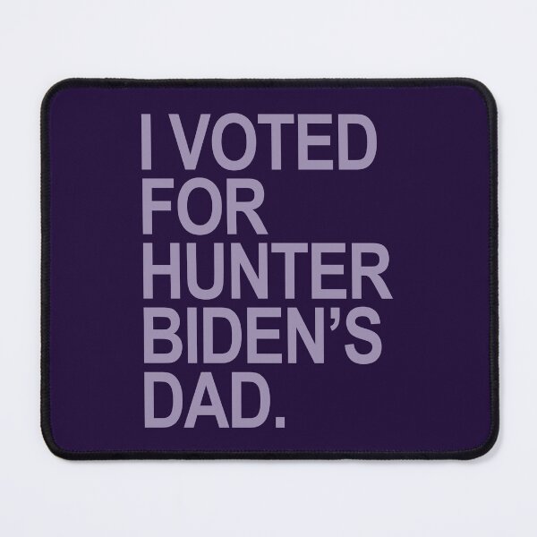 Item preview, I Voted for Hunter Biden's Dad (lavender) designed and sold by Thelittlelord.