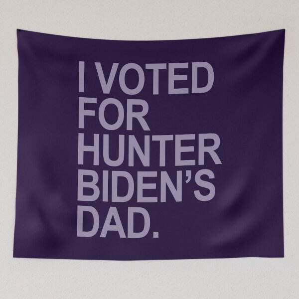 Item preview, I Voted for Hunter Biden's Dad (lavender) designed and sold by Thelittlelord.
