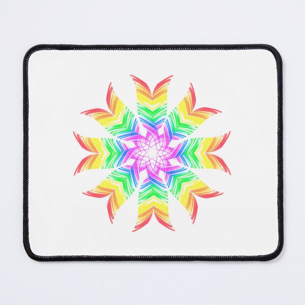 Item preview, rainbow flower designed and sold by Meo Design.