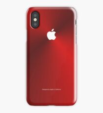 Metallic iPhone Case (Red Edition) iPhone Case