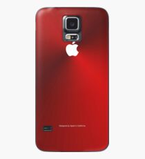 Metallic iPhone Case (Red Edition) Case/Skin for Samsung Galaxy
