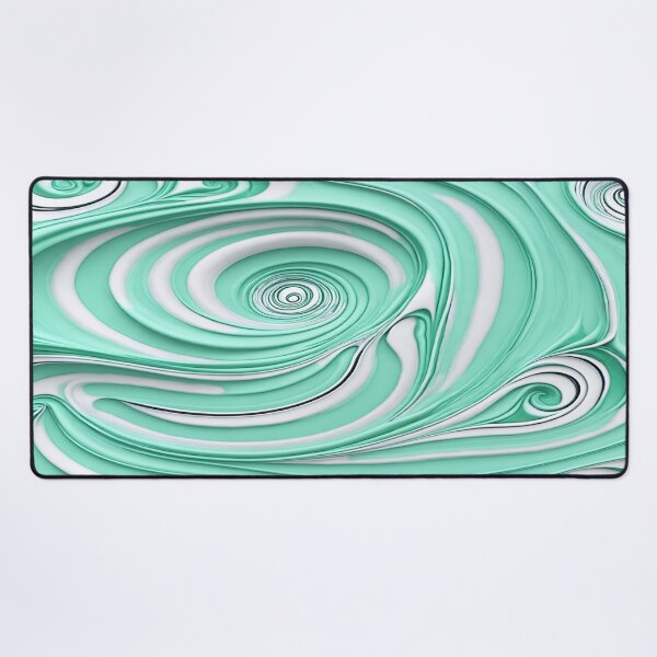 Item preview, Mint Marble Swirl designed and sold by TondoMeander.