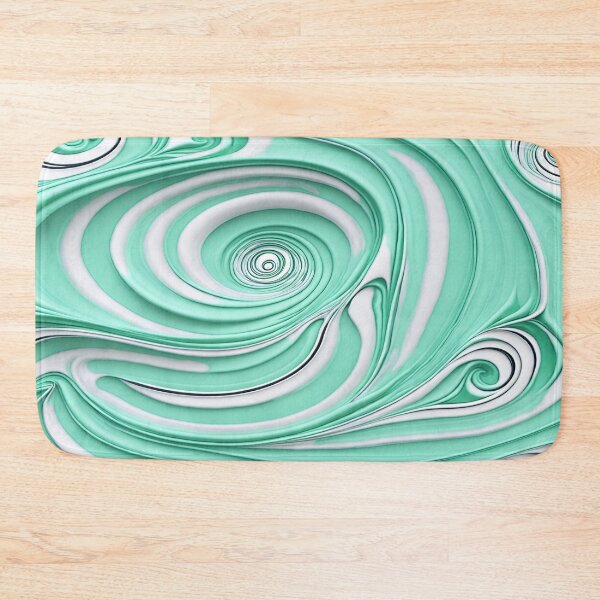 Item preview, Mint Marble Swirl designed and sold by TondoMeander.