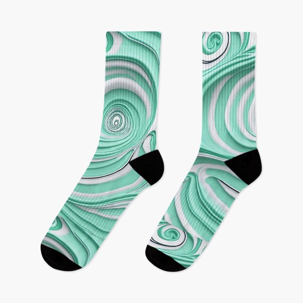 Item preview, Mint Marble Swirl designed and sold by TondoMeander.