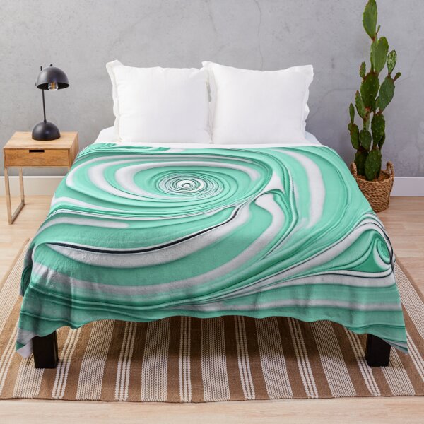 Item preview, Mint Marble Swirl designed and sold by TondoMeander.