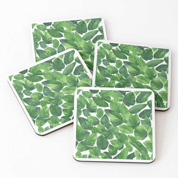 Item preview, green exotic naturale leaves designed and sold by jkrphoto.