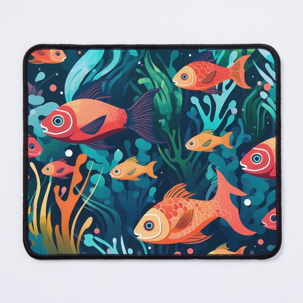 Item preview, Fish Pattern designed and sold by MTJ-Mushrooms.