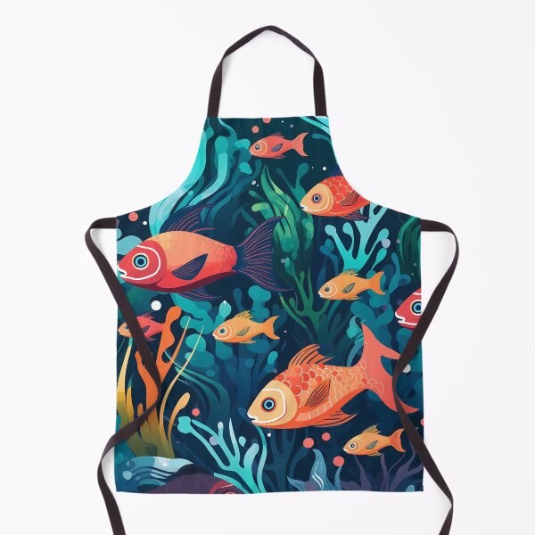 Item preview, Fish Pattern designed and sold by MTJ-Mushrooms.