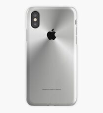Metallic Apple Case (Silver Edition) iPhone Case