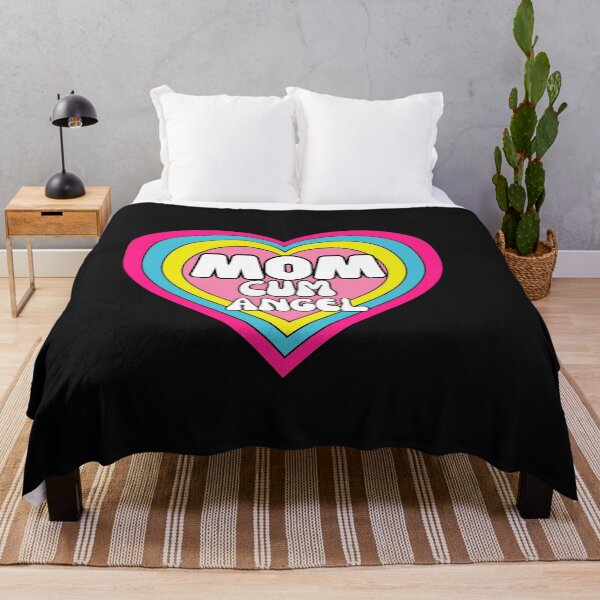 Item preview, Mom cum Angel Retro Typography Quote designed and sold by thedazzlingmonk.
