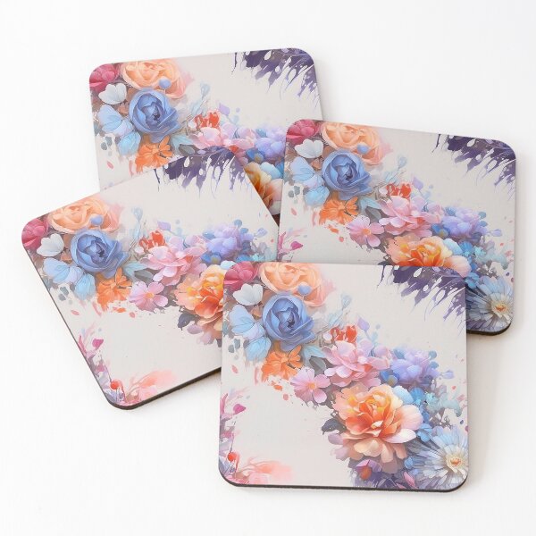 Item preview, Colorburst Florals designed and sold by NikkofTime.