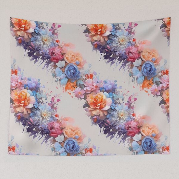 Item preview, Colorburst Florals designed and sold by NikkofTime.