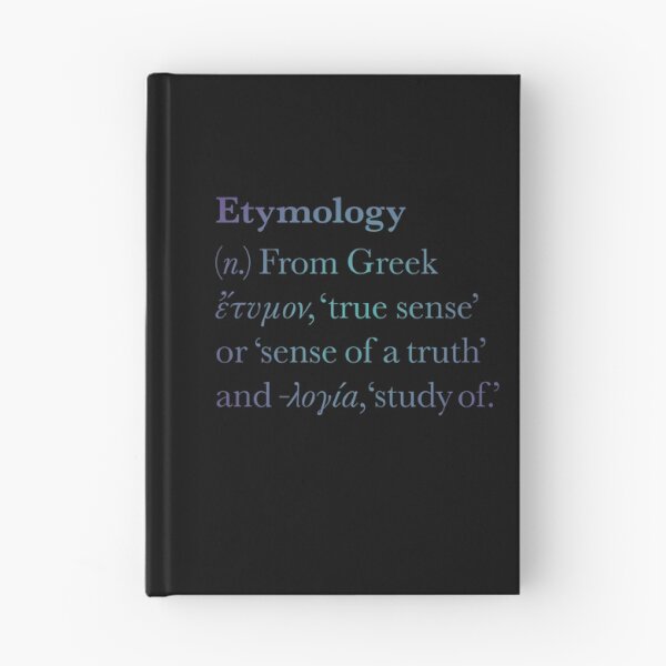 Item preview, Etymology definition. v.1 designed and sold by x1brett.