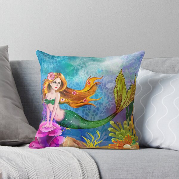 Item preview, Colorful Mermaid Design designed and sold by GraphicRhythm.
