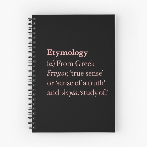 Item preview, Etymology definition. v.2 designed and sold by x1brett.