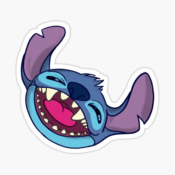 Stitch and Chip Sticker for Sale by livialove