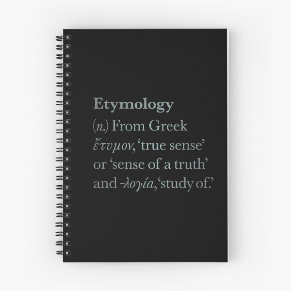 Item preview, Etymology definition. v.3 designed and sold by x1brett.