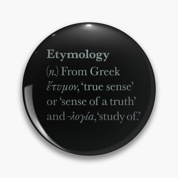 Item preview, Etymology definition. v.3 designed and sold by x1brett.