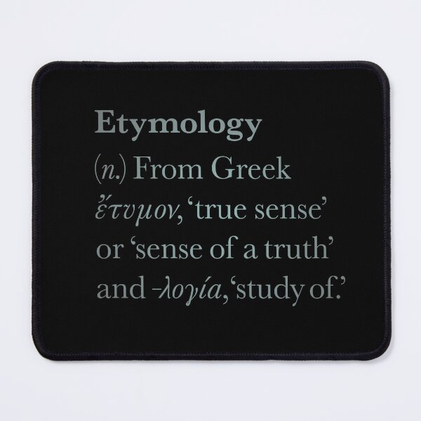 Item preview, Etymology definition. v.3 designed and sold by x1brett.