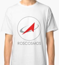 Russisches Raumfahrtamt (Roskosmos) Logo Classic T-Shirt