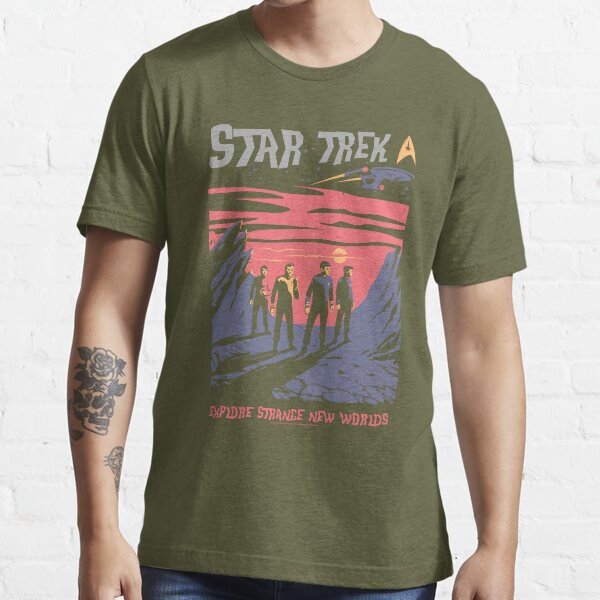 Star Trek: The Original Series Strange New Worlds Travel Poster | Essential  T-Shirt