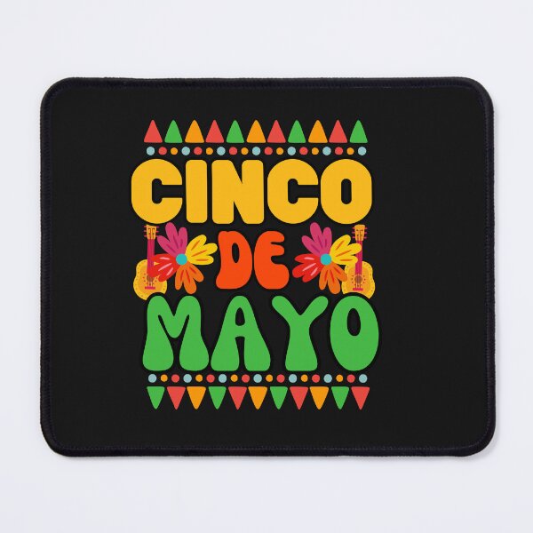 Item preview, Cinco De Mayo Fiesta Retro Typography Quote designed and sold by thedazzlingmonk.