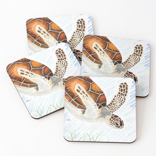 Item preview, Sea Turtle Illustration designed and sold by Sandra Connelly.