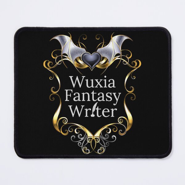 Item preview, Wuxia Fantasy Writer Shield Emblem Background designed and sold by TheKnightWriter.
