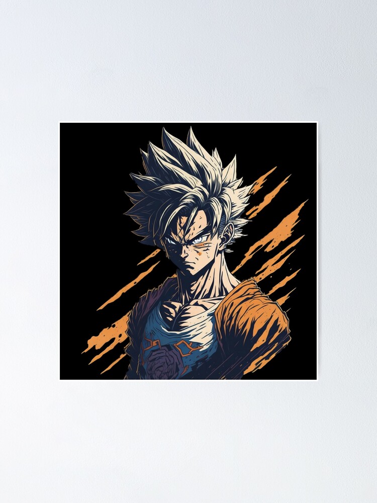 Drawings To Paint & Colour Dragon Ball Z - Print Design 025