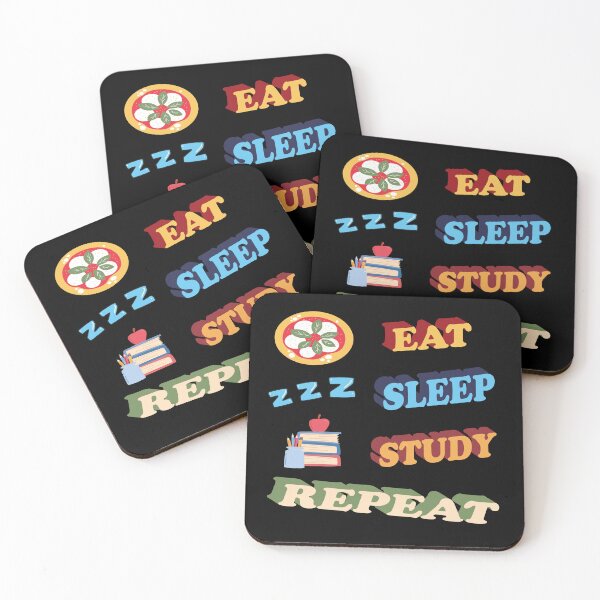 Item preview, Eat Sleep Study Repeat designed and sold by Sudo-i.
