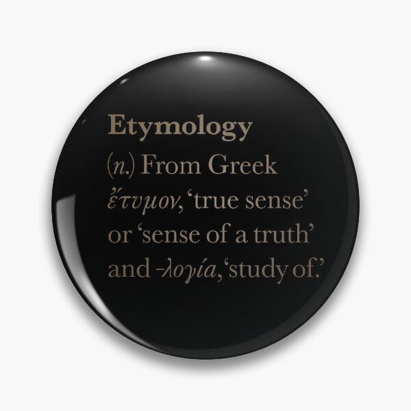 Item preview, Etymology definition. v.4 designed and sold by x1brett.