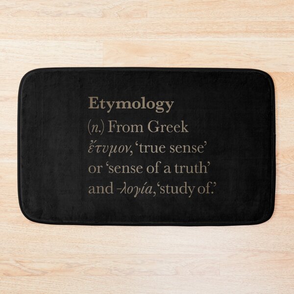 Item preview, Etymology definition. v.4 designed and sold by x1brett.