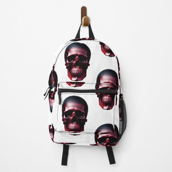 Item preview, Burgundy iron skull designed and sold by MadinaFatt.
