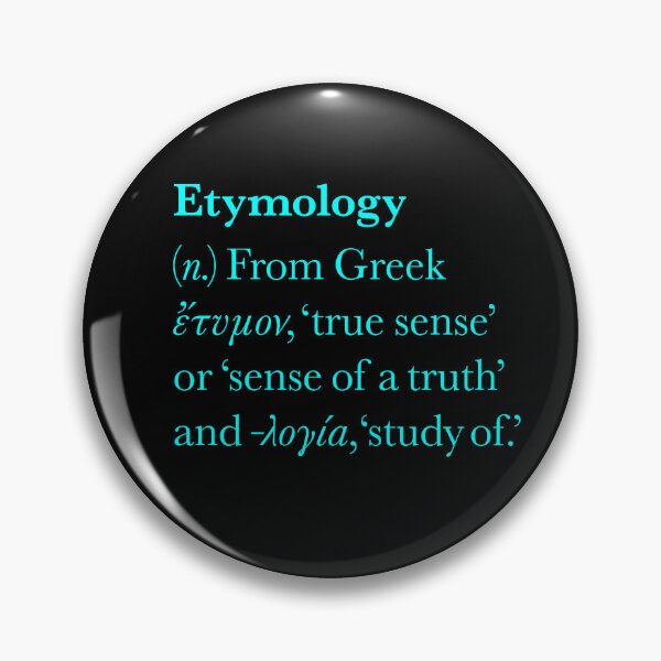 Item preview, Etymology definition. v.5 designed and sold by x1brett.
