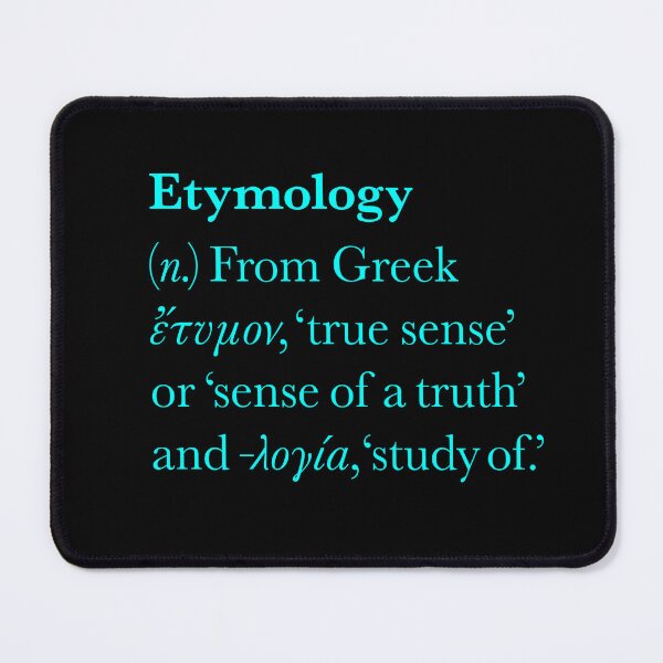 Item preview, Etymology definition. v.5 designed and sold by x1brett.