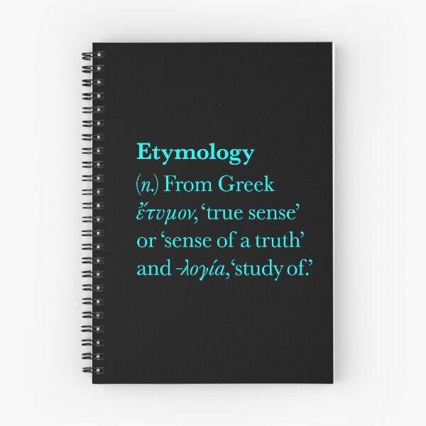 Item preview, Etymology definition. v.5 designed and sold by x1brett.