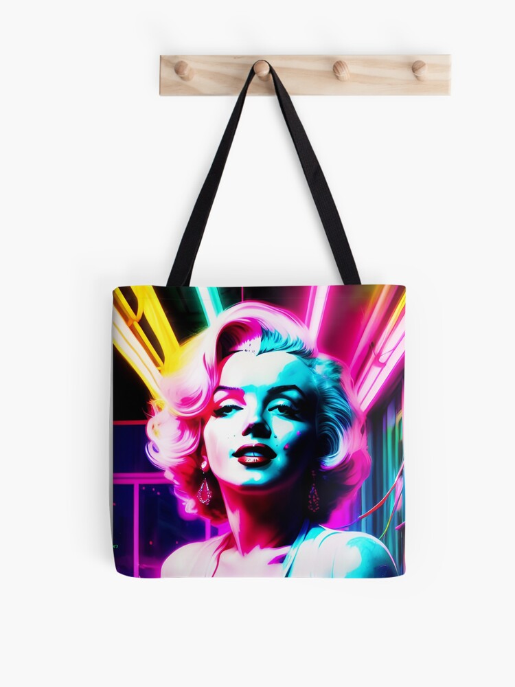 Marilyn Monroe Colorful Medium Handbag Purse