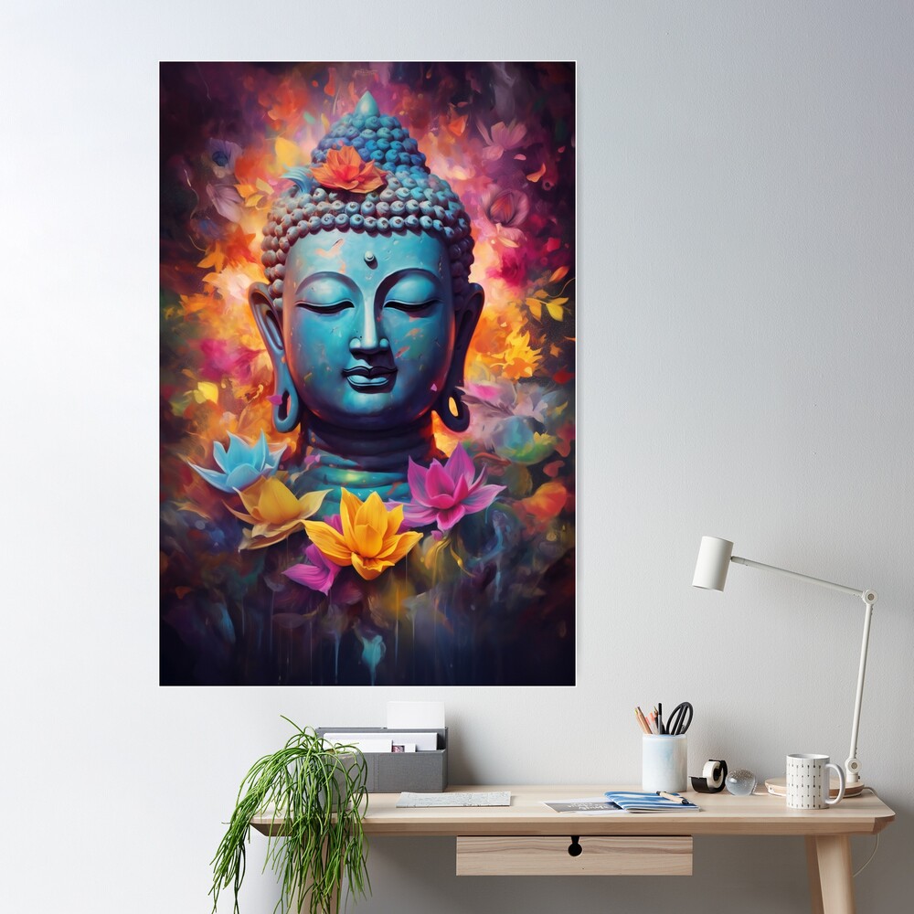 Fantasy Buddha' Poster by PrintYourDigitals