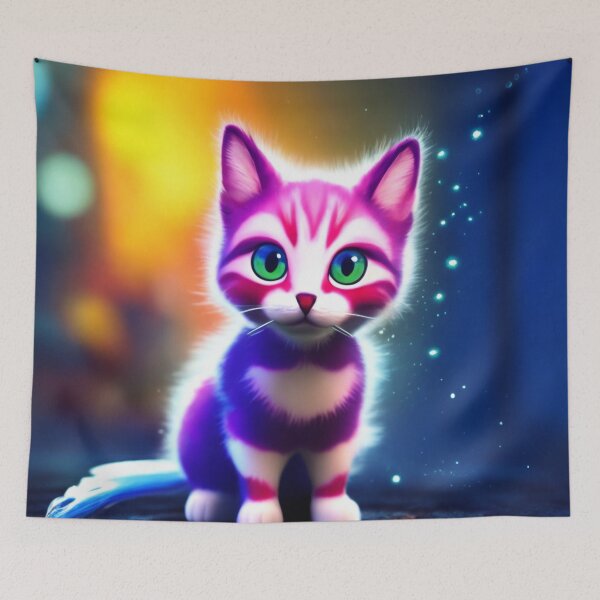 Item preview, Cute Cat Miaw 618 designed and sold by Hyper-Store.