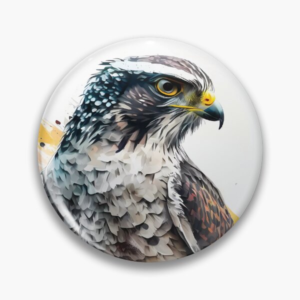 Item preview, Northern Goshawk, A Fierce Bird designed and sold by MVDigitalArt.